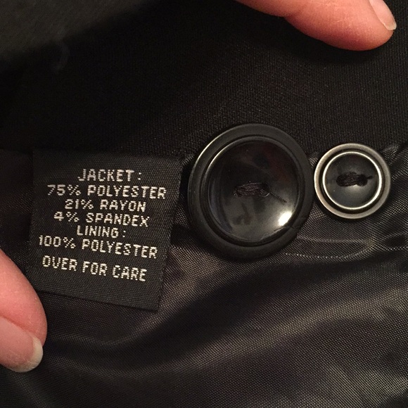 💐Black two button Blazer - Picture 3 of 8